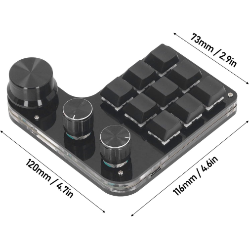 Wireless 9-Key Pad: Streamline Shortcuts