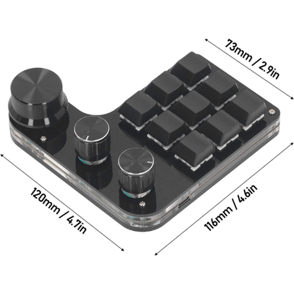 Wireless 9-Key Pad: Streamline Shortcuts