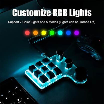 Wireless 9-Key Pad: Streamline Shortcuts